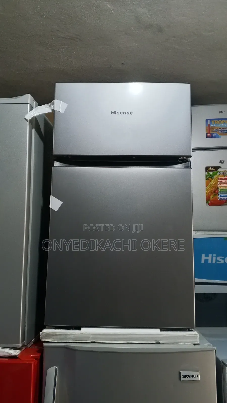 Hisense Fridge Double Door Table Top