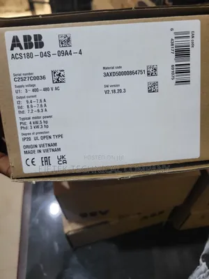 Abb 4kw VFD Speed Drive