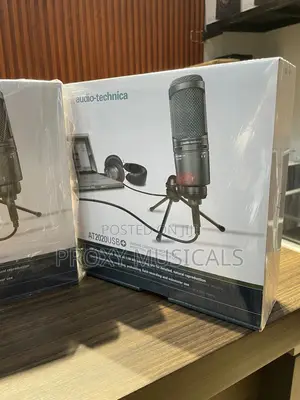 Audio Technica At2020 Cardioid Condenser Studio Microphone