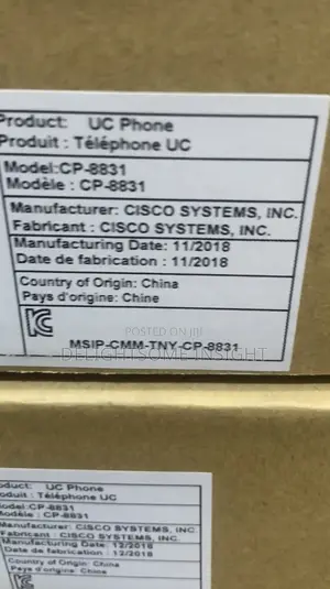 Brand New Cisco 8831 Unified Ip Conference Phone Daisy Chain Kit