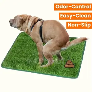 Washable Artificial Grass Dog Potty Trainer - Indoor/Outdoor/Travel Pu