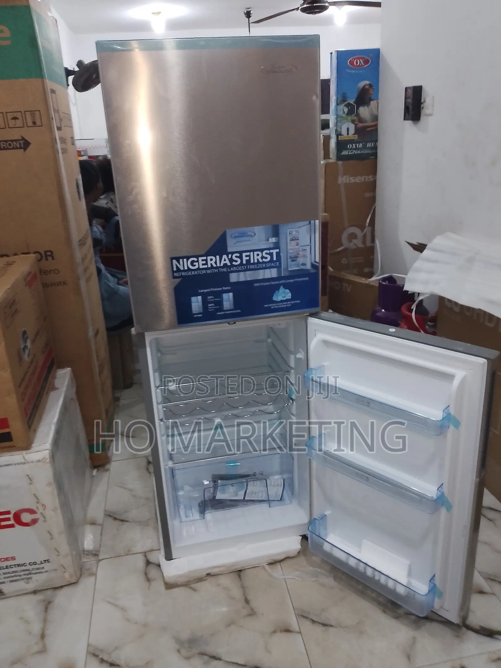 Sleek Efficient Haier Thermocool 250l Top Mount Inverter Fridge