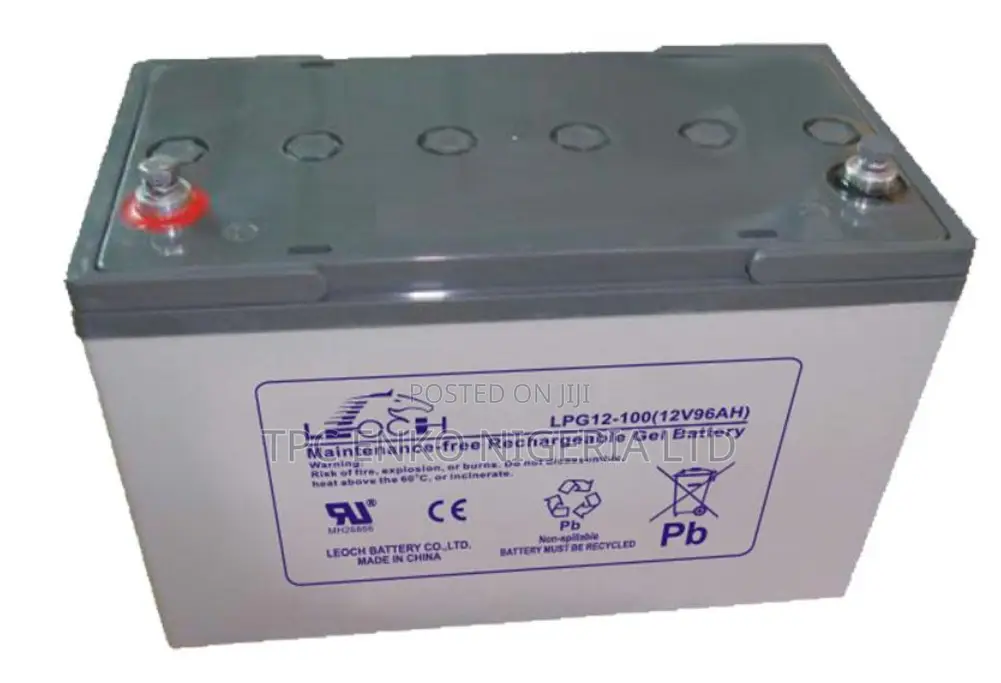 12v 100ah Leoch Agm Gp Battery