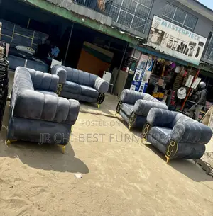 Modern Upholstery Set Of Quality Fabric Sofa Seater | Chairs | Couch