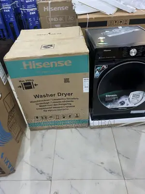 Hisense 12kg Wash 8kg Dryer Machine Wm5s1245bb-Wd With Air Refreshmode