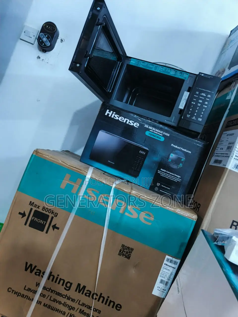 Hisense 20l Black Oven H20mobs6 700w