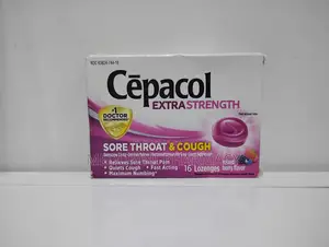 Cepacol Extra Strength Sore Throat Cough Lozenges Mixed Berry – 16ct