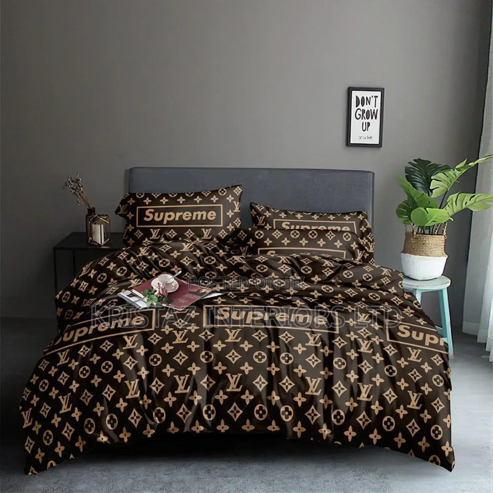 Fluffy Duvet Bedspread Set