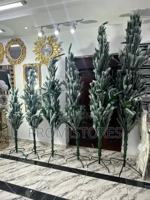 Pine Green/White Christmas Trees
