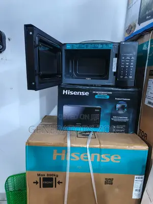 Black Hisense 20l Manual Heat Microwave H20mobs6
