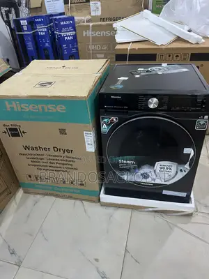 12kg/8kg Hisense Wash Dry Combo With Rapid Spin Efficiency