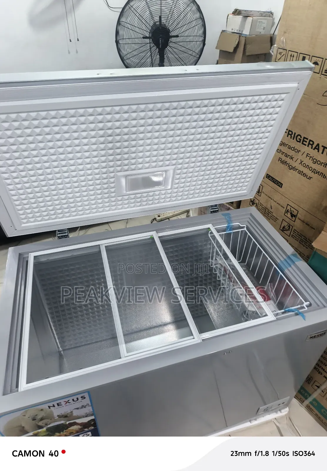 Environmental Friendly Nexus Chest Freezer 320l
