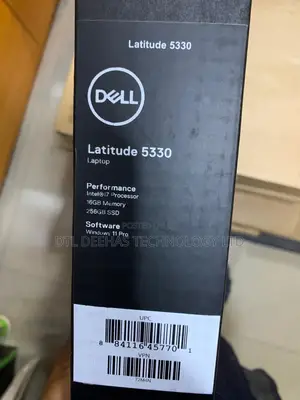 New Laptop Dell Latitude 5330 16GB Intel Core I7 SSD 256GB