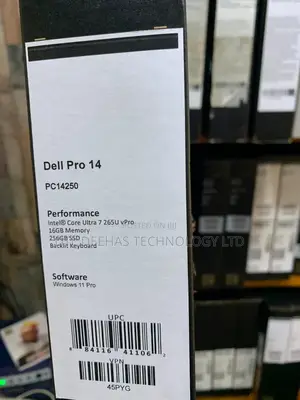 New Laptop Dell Pro 14 16GB Intel Core Ultra 7 SSD 256GB