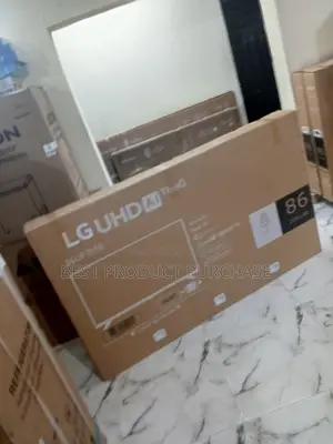 Sealed Lg 86" Uhd Tv – Apple Airplay 2, Homekit Supported