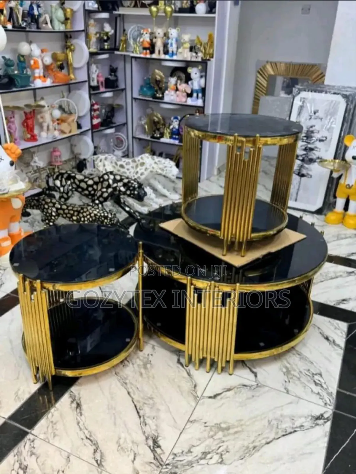 Glass Top Center Table