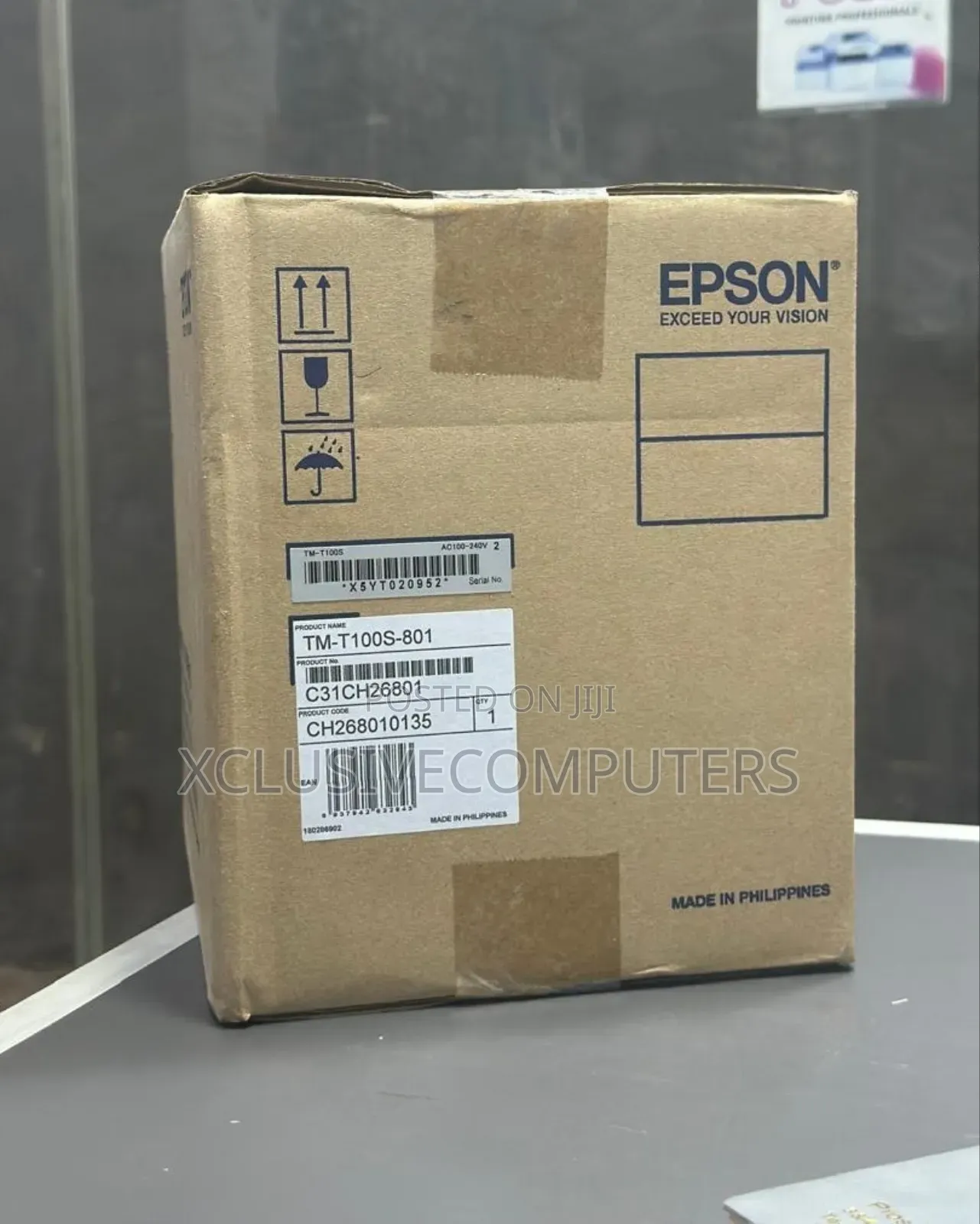 Epson Pos Thermal Printer Tm-T100s-801