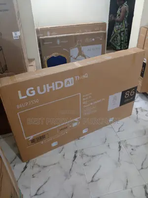 New Lg 86-Inch Uhd Tv – 20w Speakers + Bluetooth Soundbar Ready