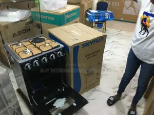 Skyrun 3 + 1 Gas Cooker – Large Oven Capacity