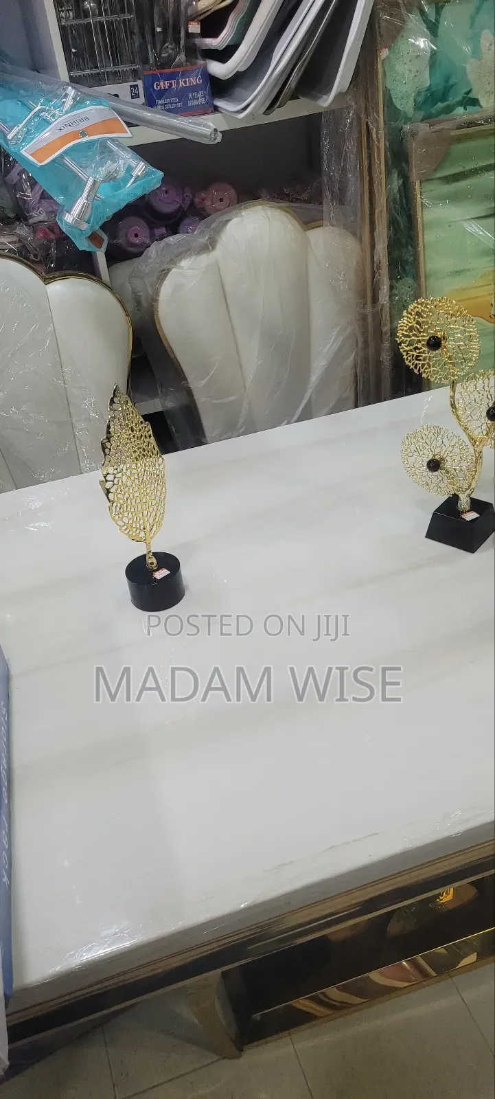 Dining Table Set ( Marble Table) High Quality.