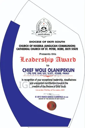 Award Plaque