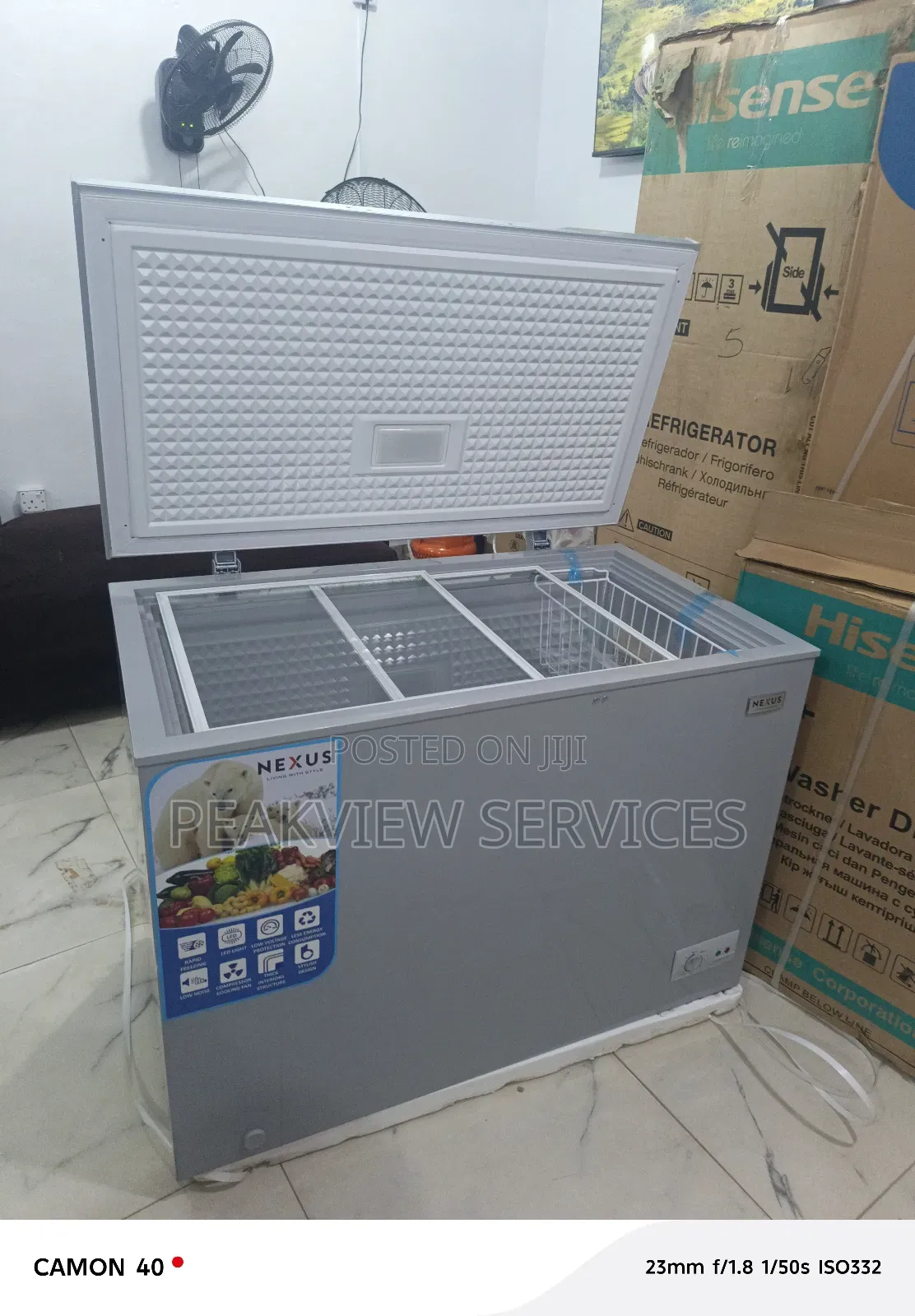 Large Capacity Nexus 320l Chest Freezer