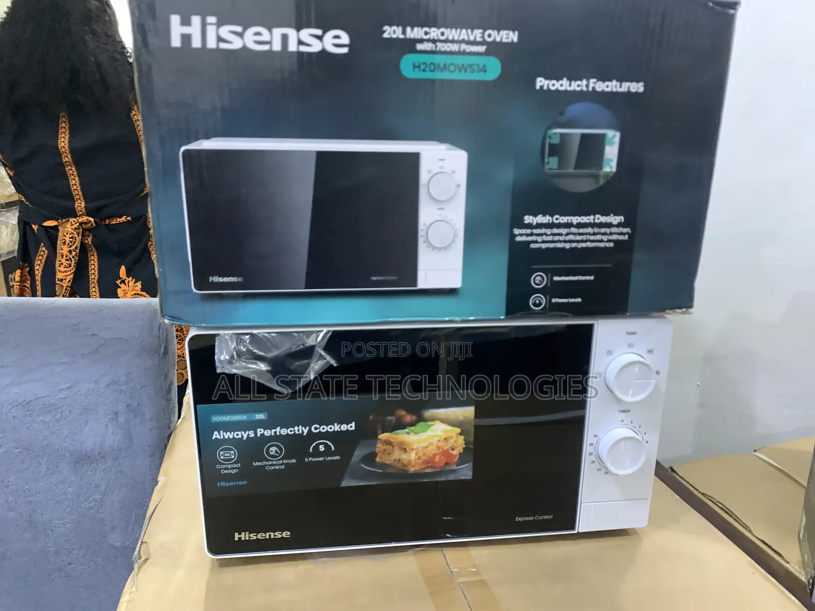 Hisense 20-Litre Microwave Oven for Light Cooking