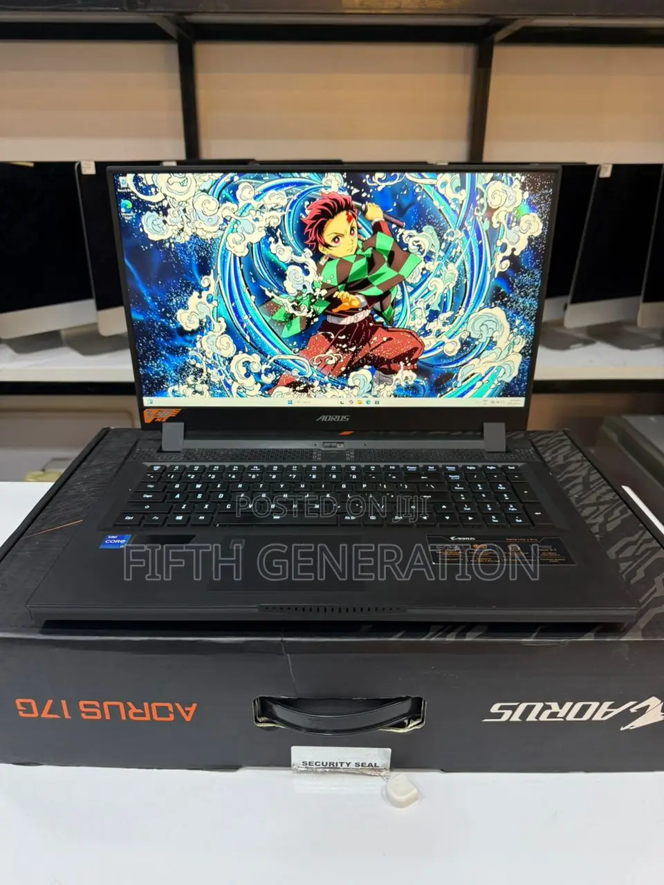 Laptop Gigabyte AORUS 17G 32GB Intel Core i7 SSD 512GB