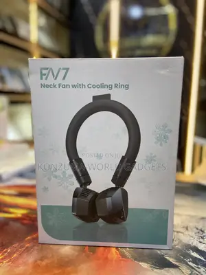 Fn7 Neck Fan With Cooling Ring (Rechargeable Portable Cooling)