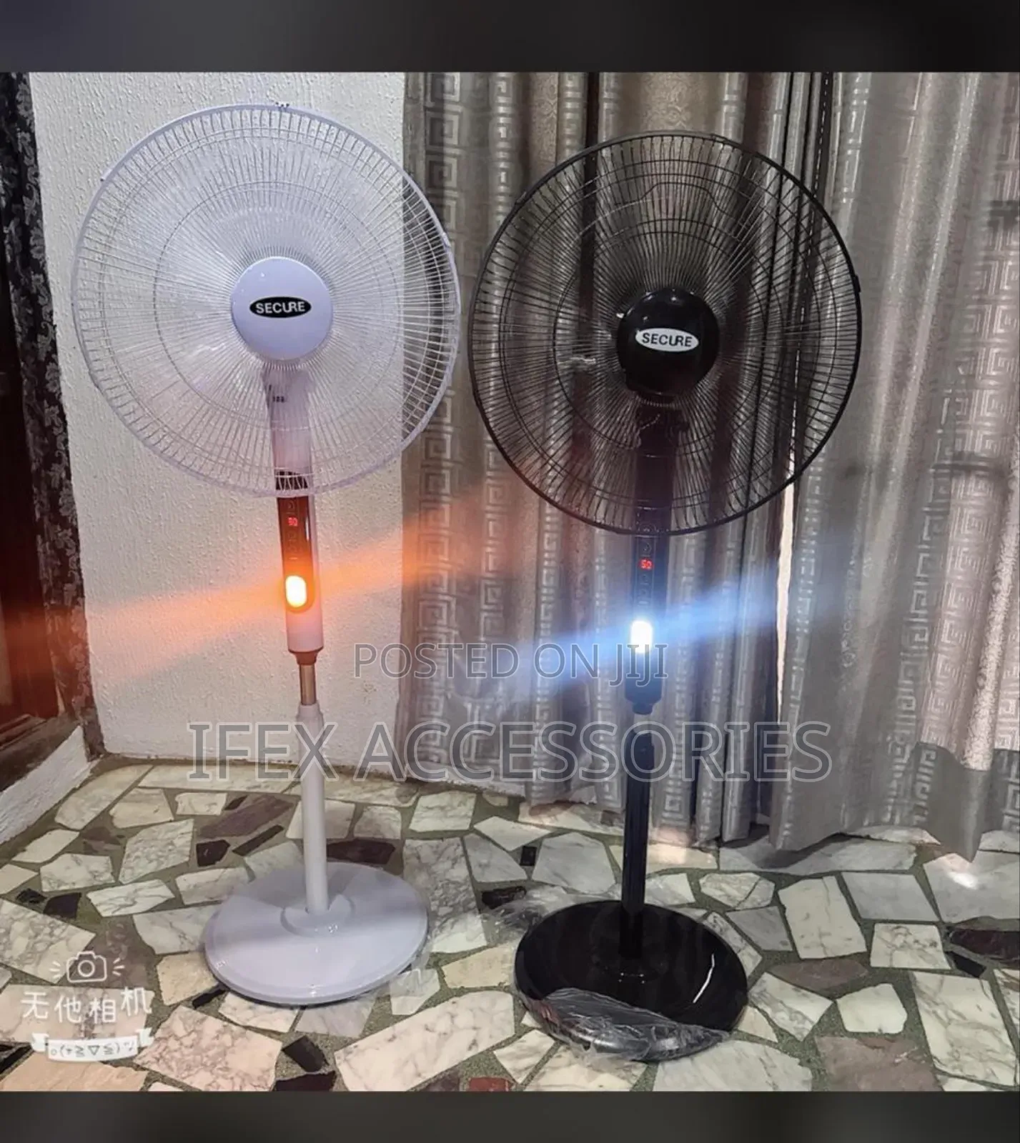 Rechargeable Fan With Solar Panel
