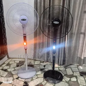 Rechargeable Fan With Solar Panel