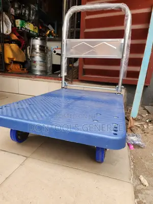 300kg Blue Flat Platform Trolley