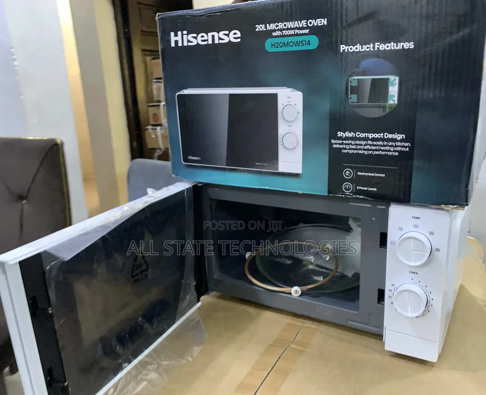 20-Litre Hisense Microwave for Routine Cooking