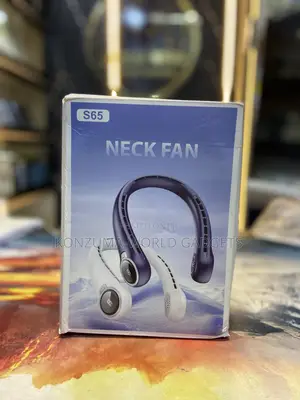 S65 Portable Neck Fan – Hands-Free Rechargeable Cooling