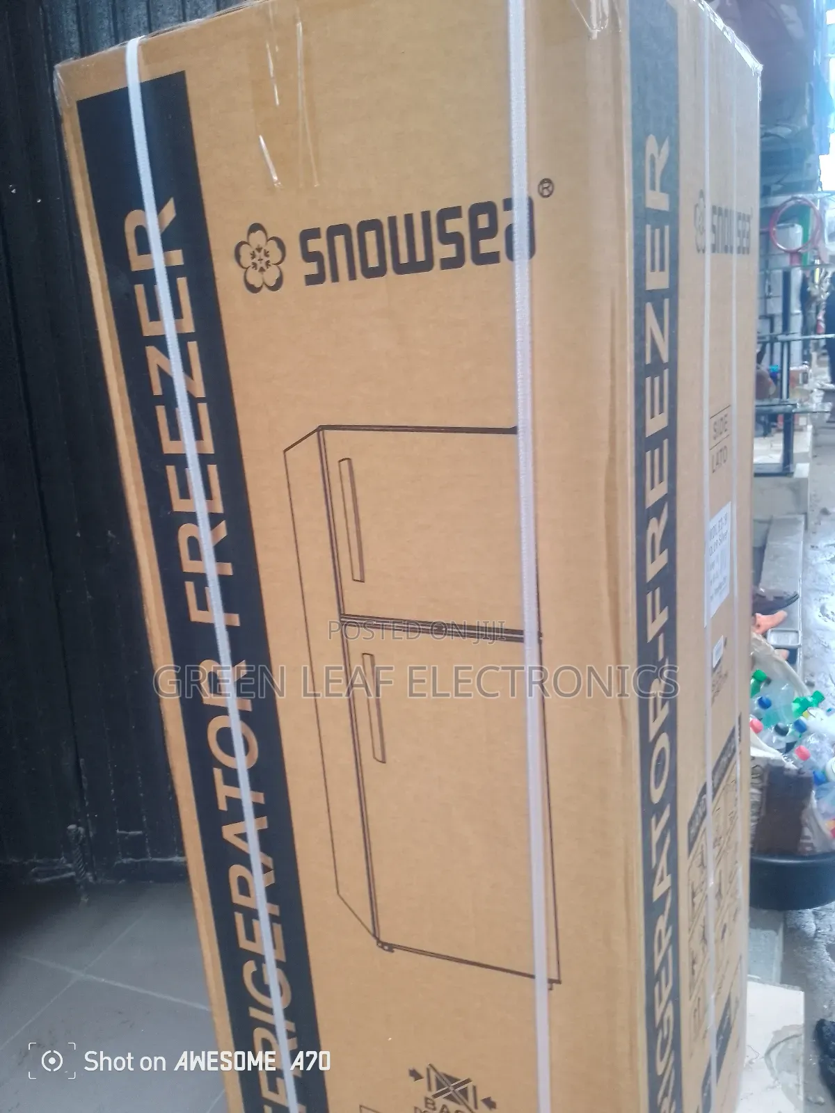 Snowsea Standing Double Door Refrigerator