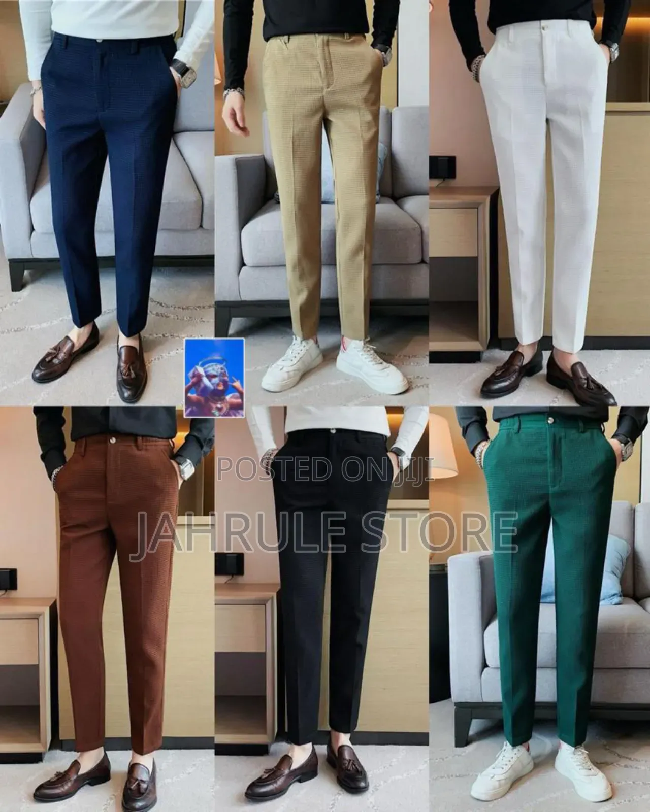 Plain Designer Trousers Pant