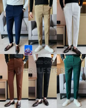 Plain Designer Trousers Pant