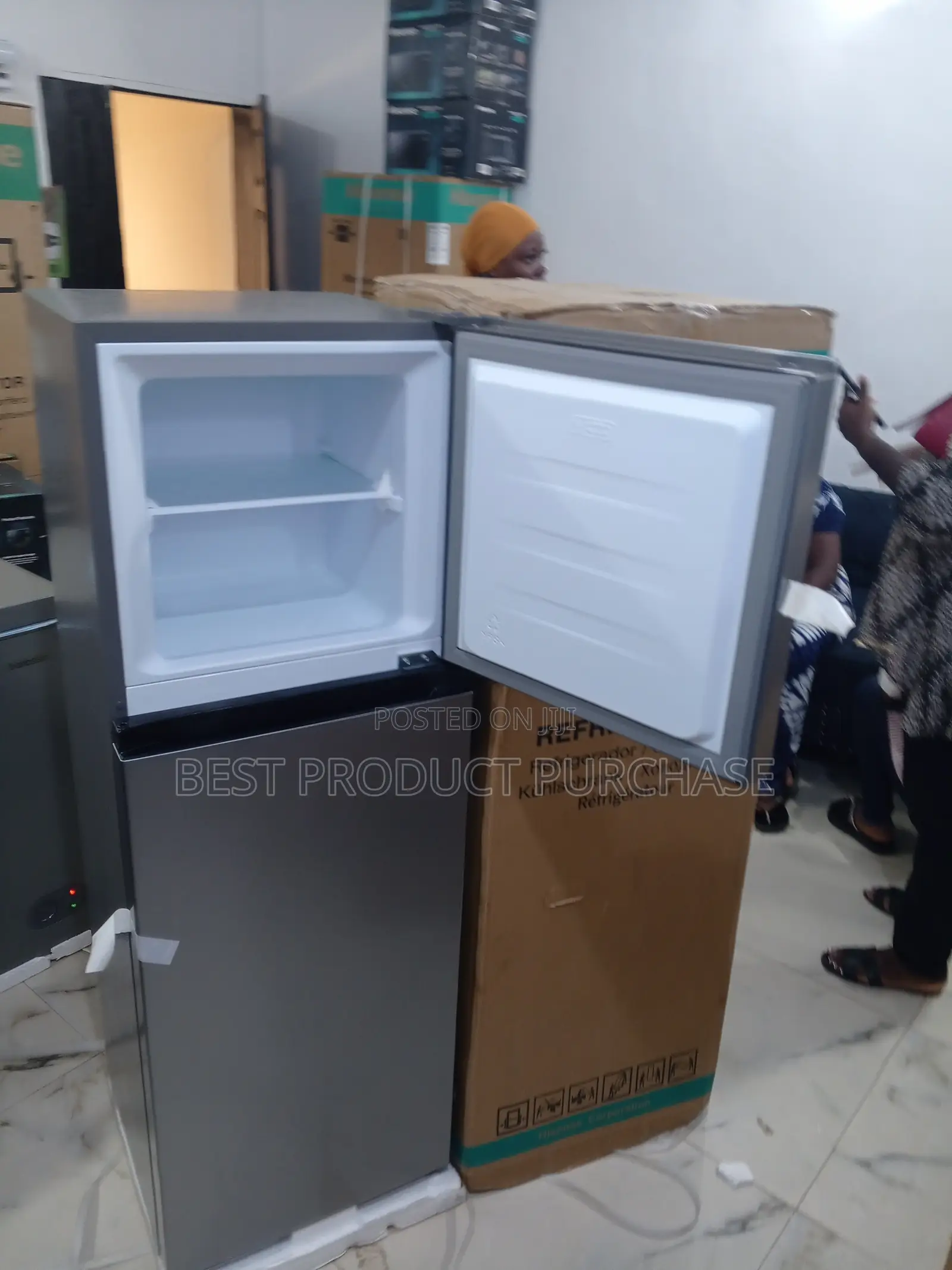 Brand New Hisense 200dr Top Freezer – 154l Double Door – Direct Import
