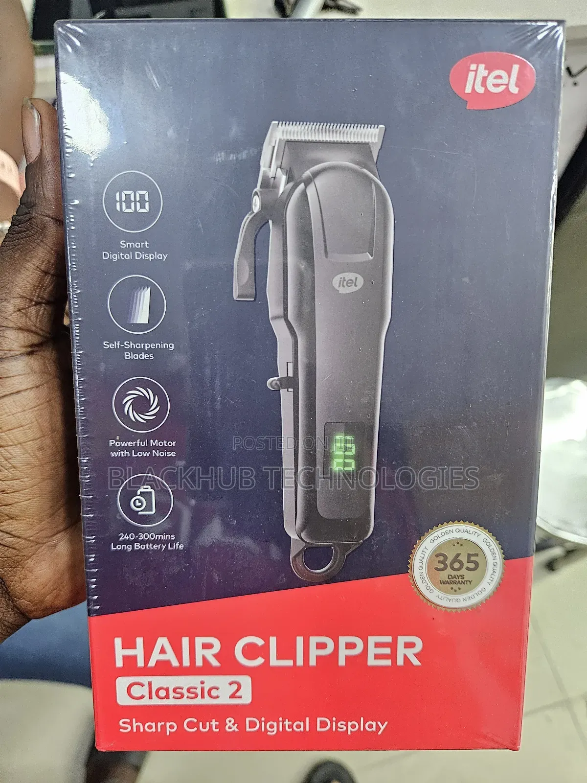 Itel Clipper Classic 2 Sharp Cut and Digital Display