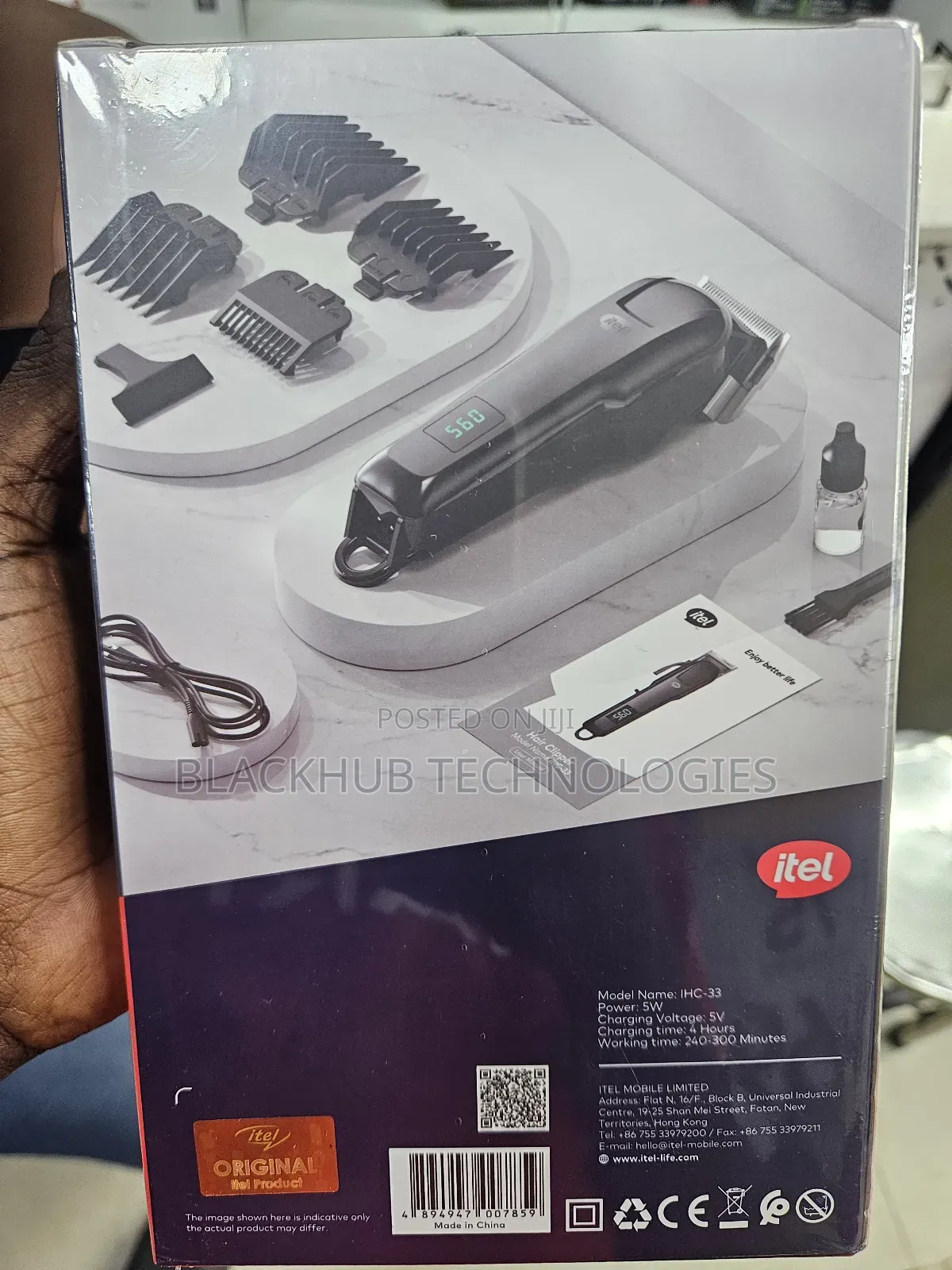 Itel Clipper Classic 2 Sharp Cut and Digital Display