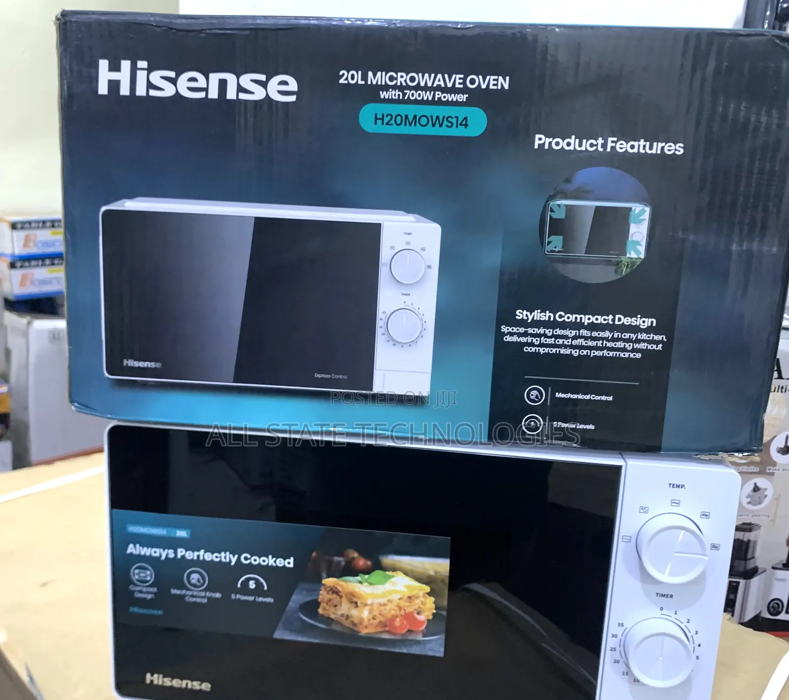 New Hisense 20l Microwave for Fast Defrosting and Cooking
