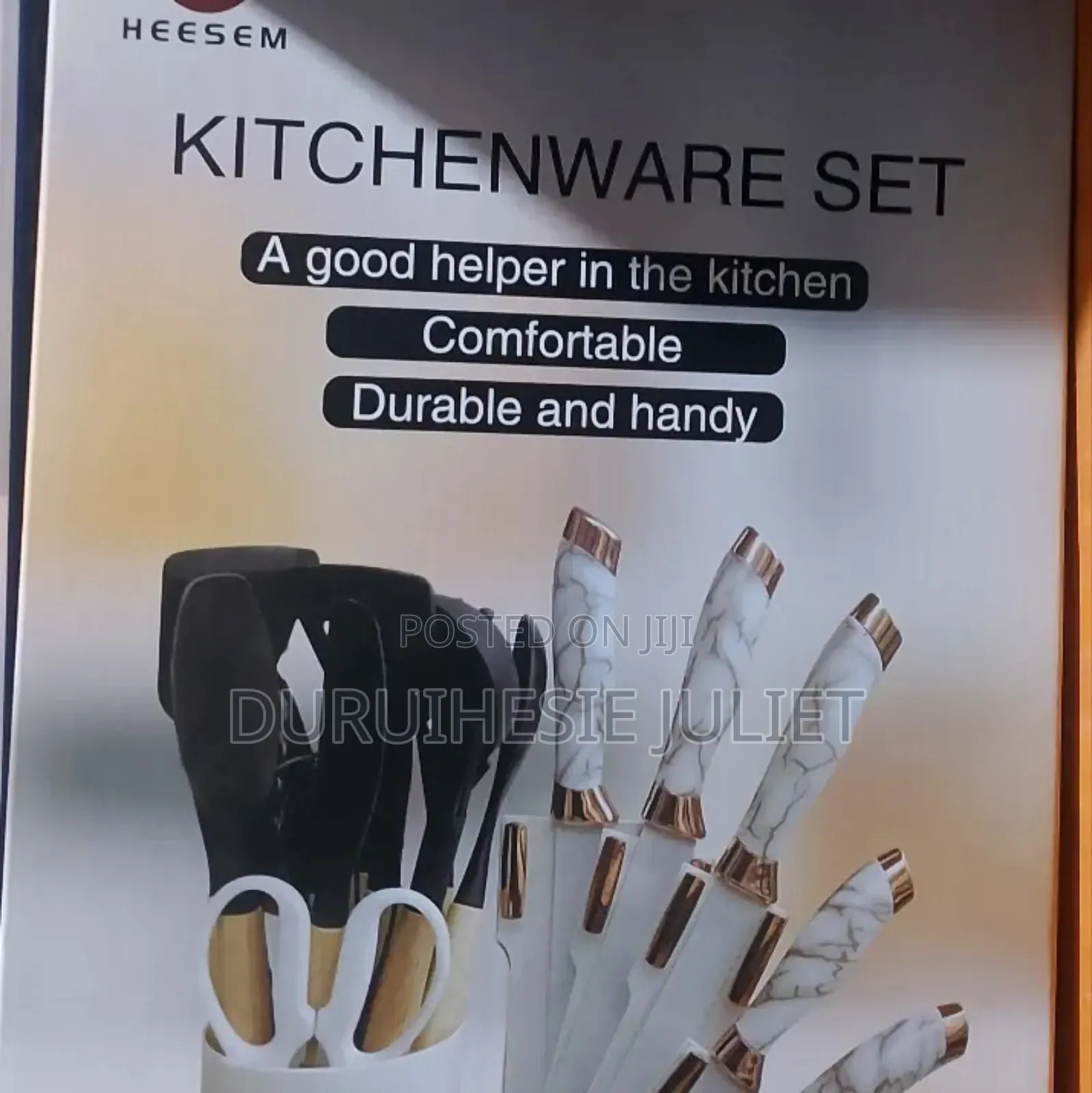 Silicone Spoon and Knife Set
