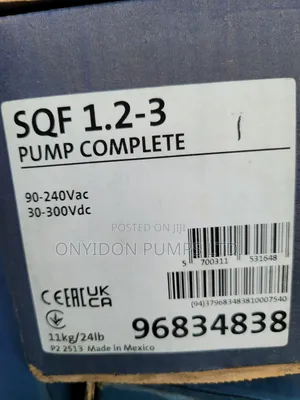Grundfos Solar Submersible Pump Sqf 1.2-3