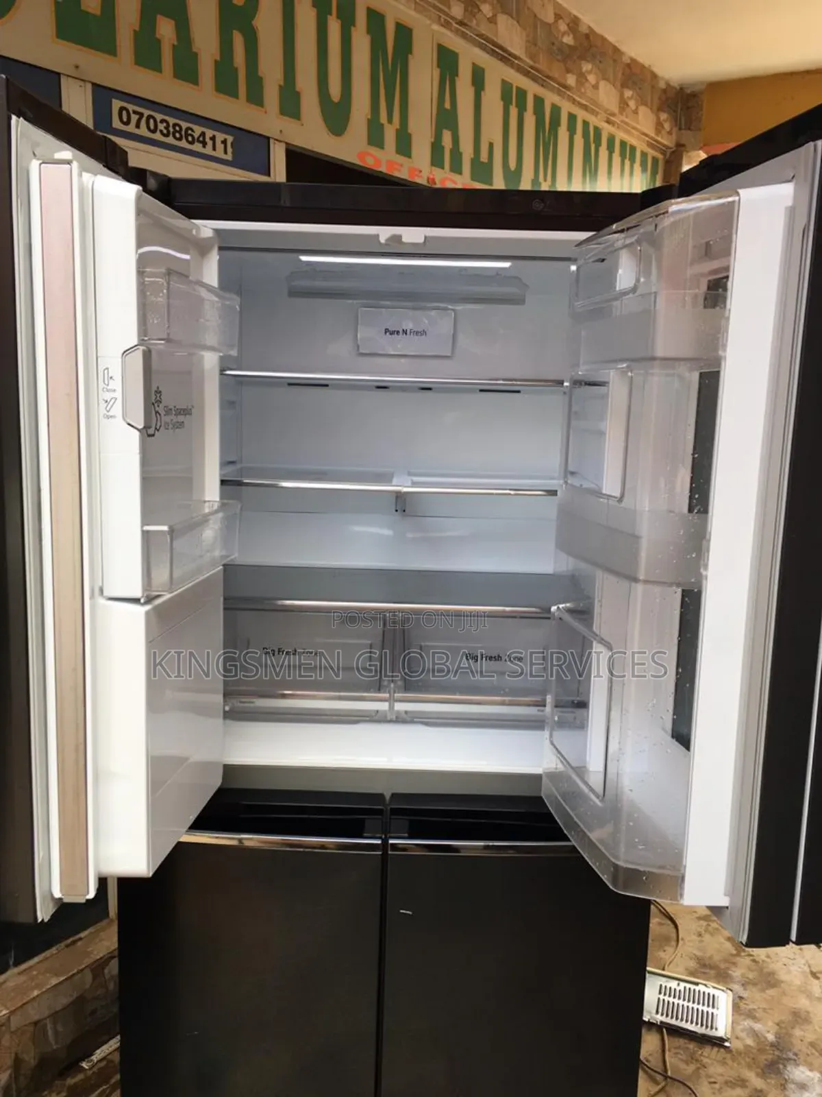 Lg French Door High Quality Smart Low Energy Inverter Refrigerator