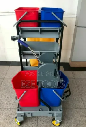Janitor Cart or Cleaning Trolley