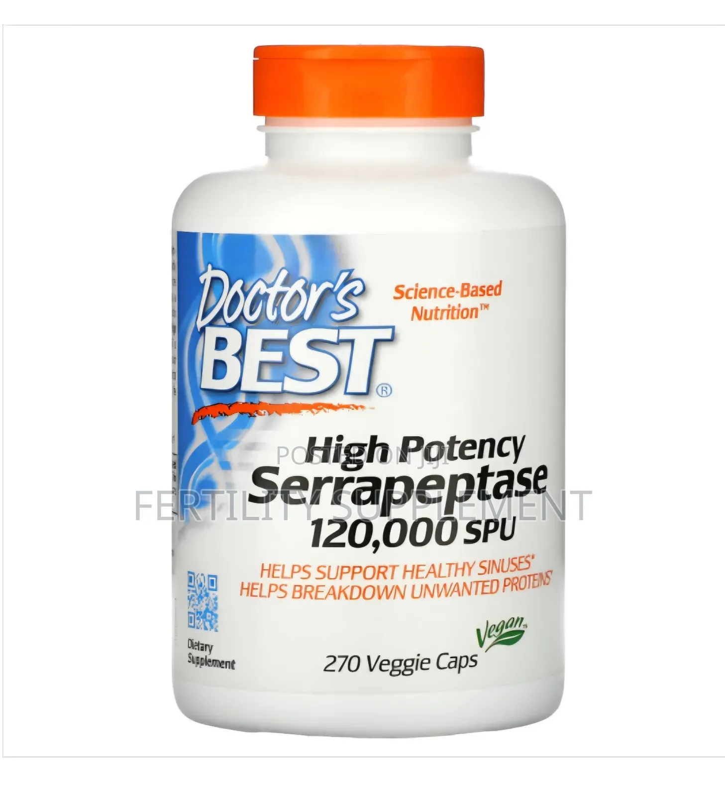 Doctor's Best Serrapeptase 270 Caps