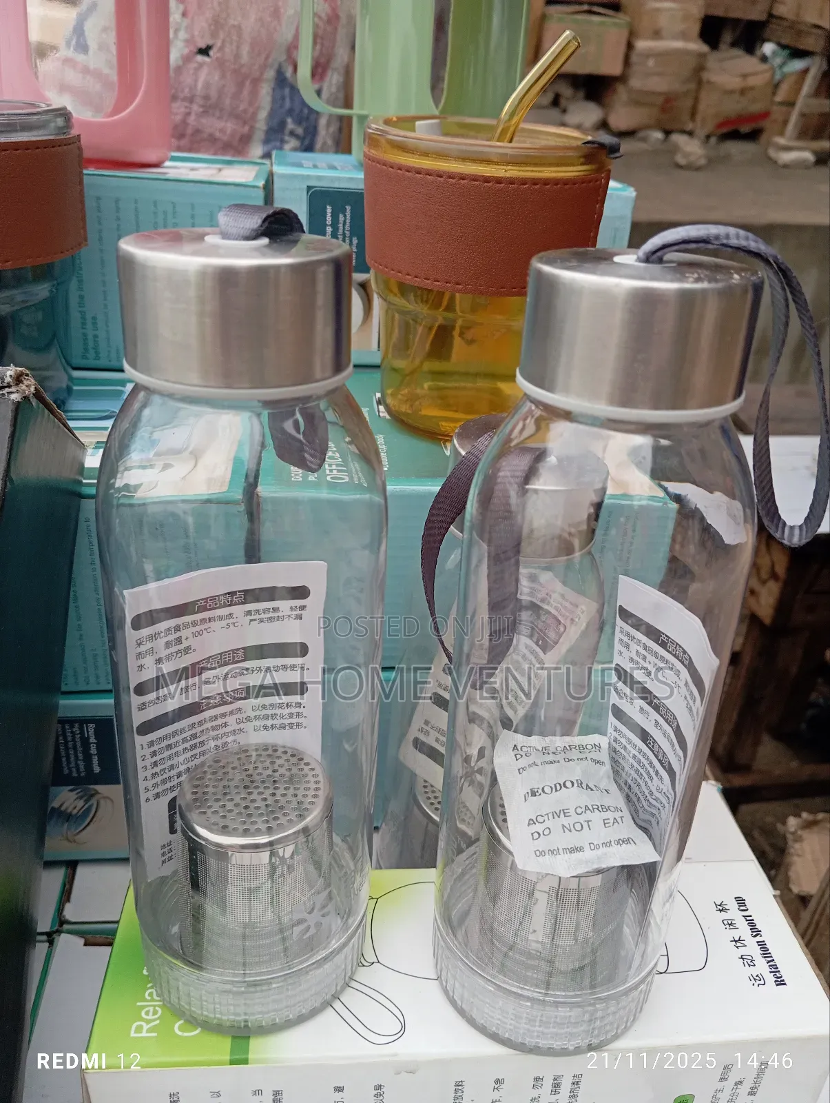 Infuser Water Bottle