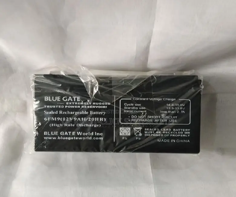 Blue Gate Bluegate Ups Battery 12v 9ah /20hr