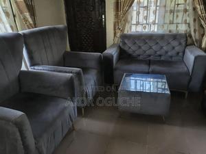 Image showcasing Fairly-Used Living Room Chairs and Center Table for a Giveaway Price in ...