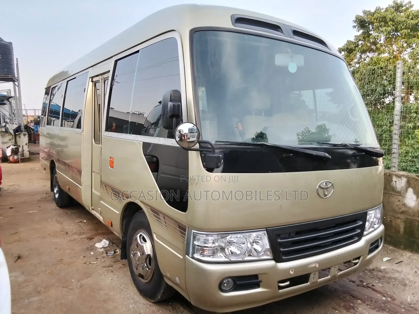 Toyota Coaster 2017 Gold